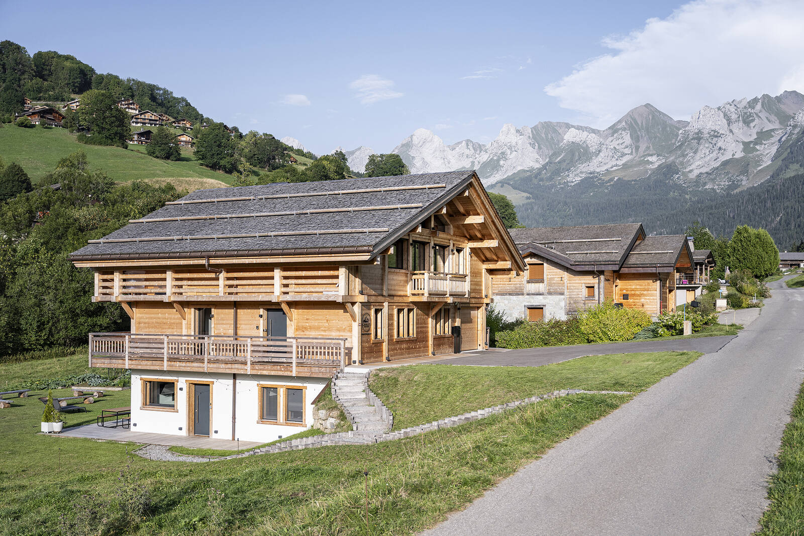 Chalet ZenSpace, Le Grand-Bornand, vue sur les Aravis